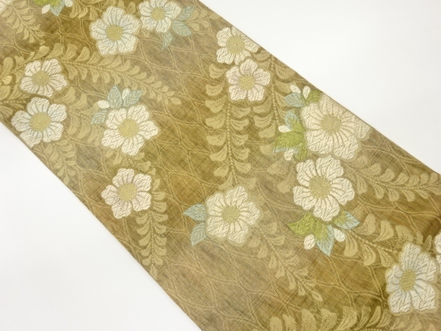 JAPANESE FUKURO OBI / WOVEN TSUJIGAHANA